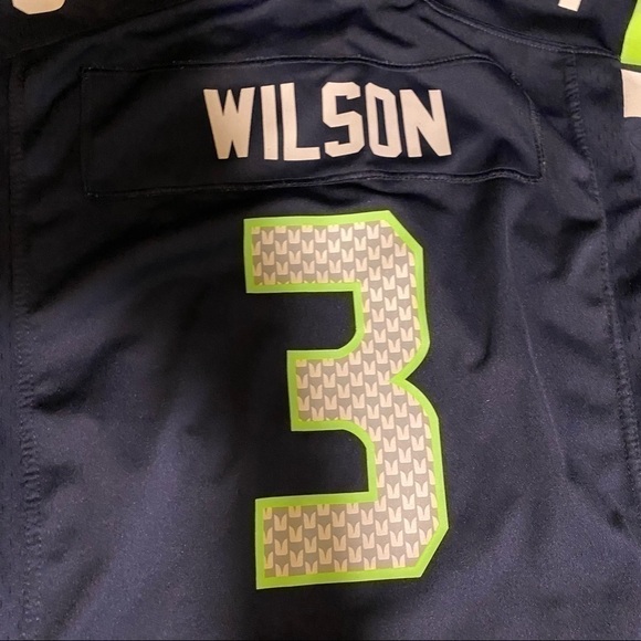 Russell Wilson Youth Nike Jersey - Picture 6 of 9